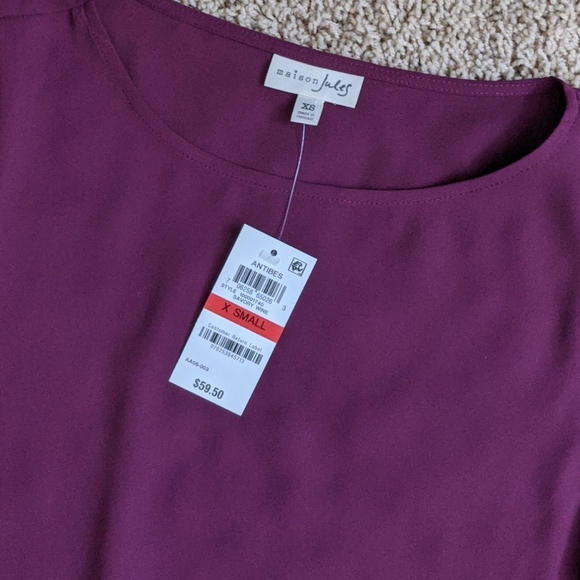 MAISON JULES BELL SLEEVE TOP - Picture 4 of 6